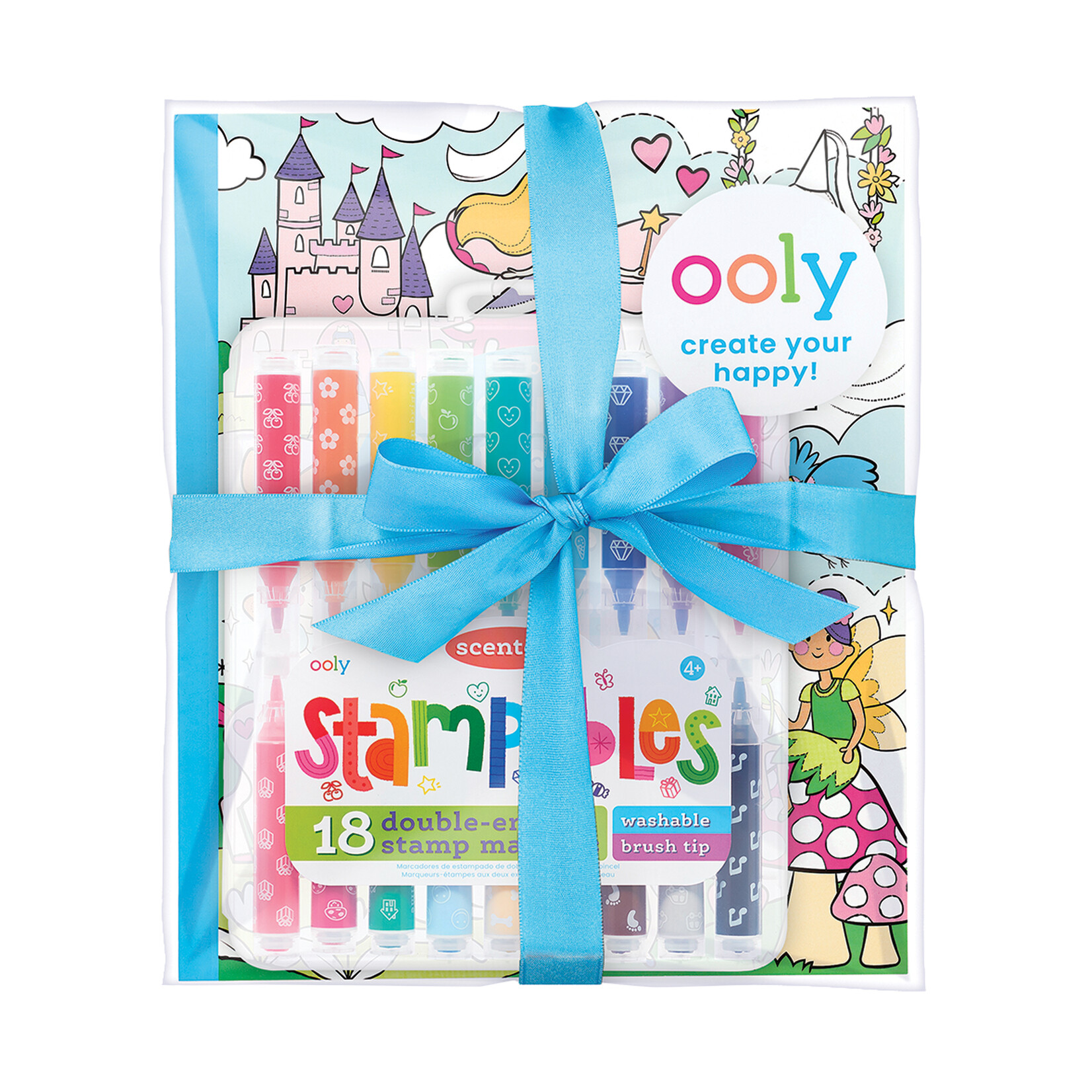 Princesses & Fairies Stampables Coloring Pack