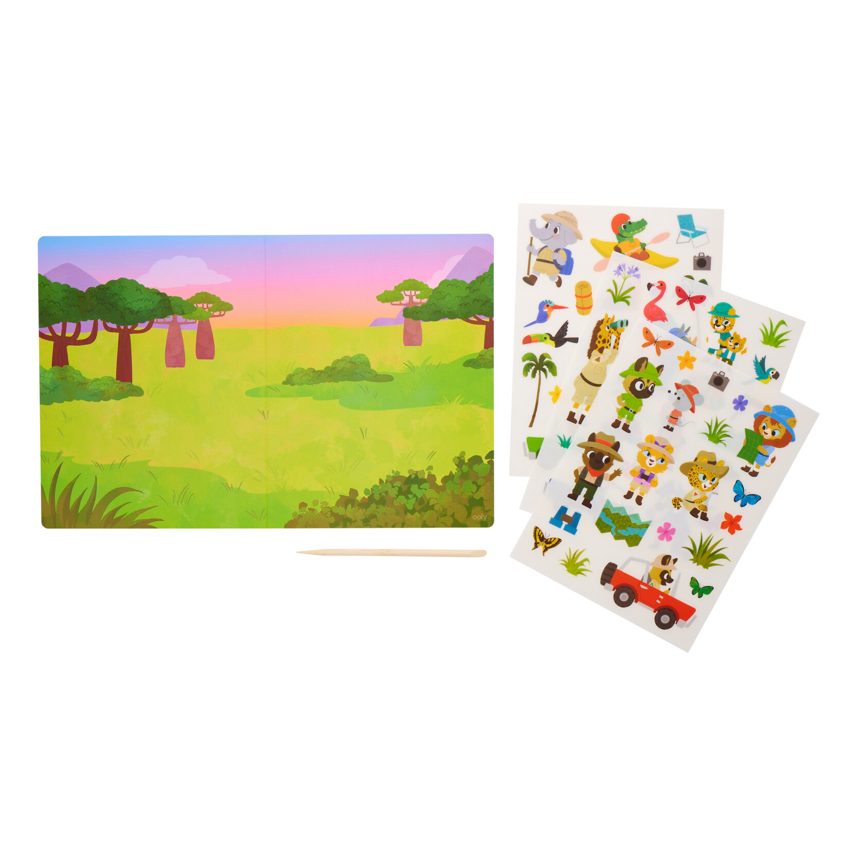 Set The Scene Transfer Stickers Magic - Jungle Journey