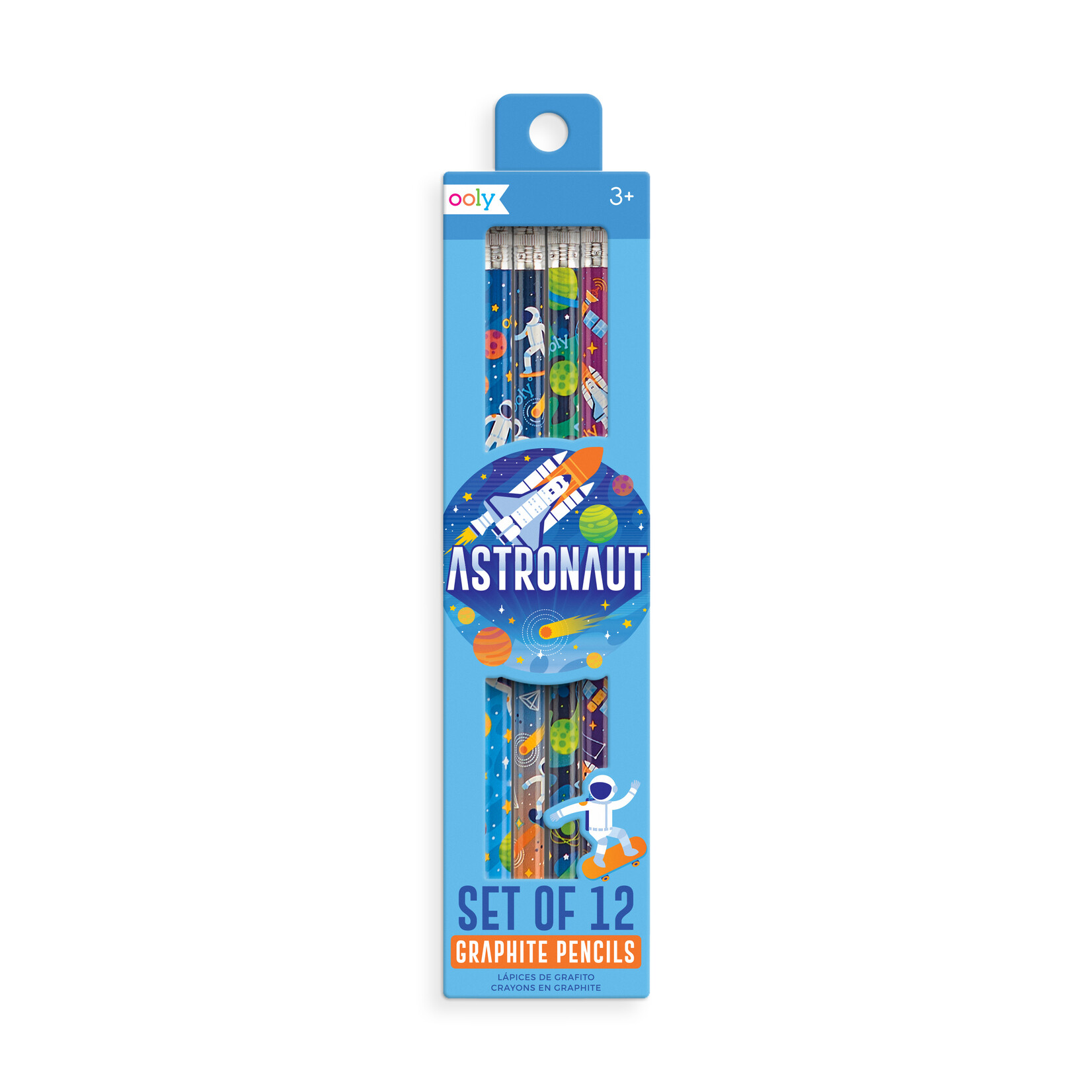 Astronaut Graphite Pencils - Set of 12