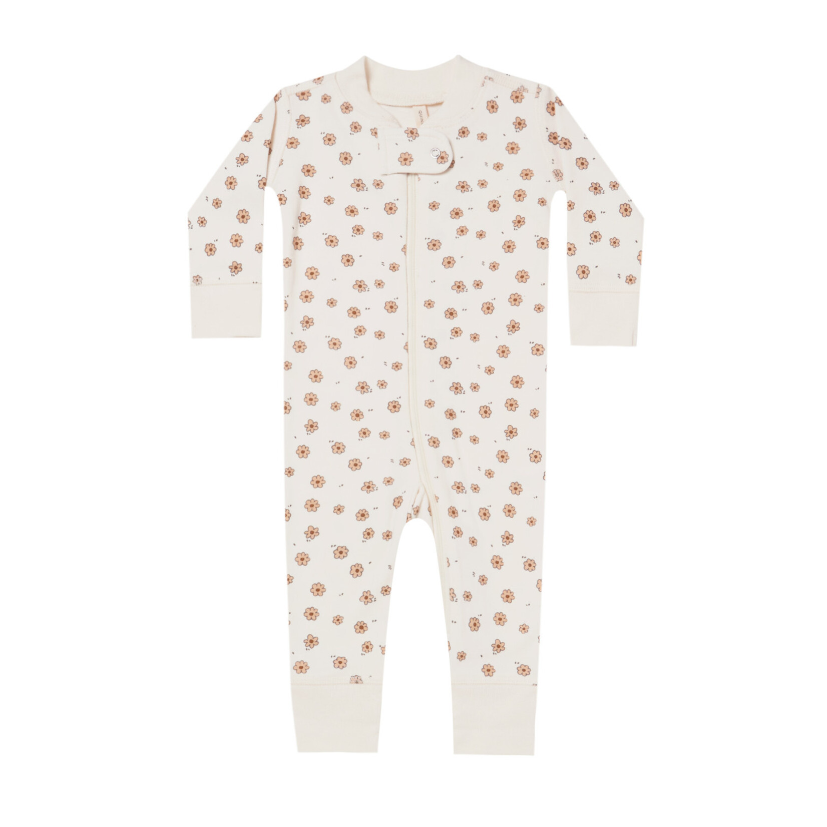 Zip Longsleeve Sleeper | Daisy Confetti