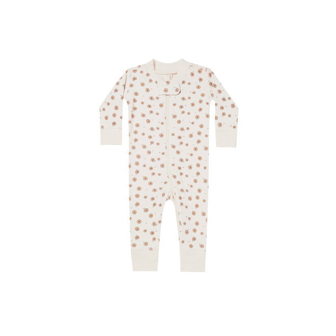 Zip Longsleeve Sleeper | Daisy Confetti