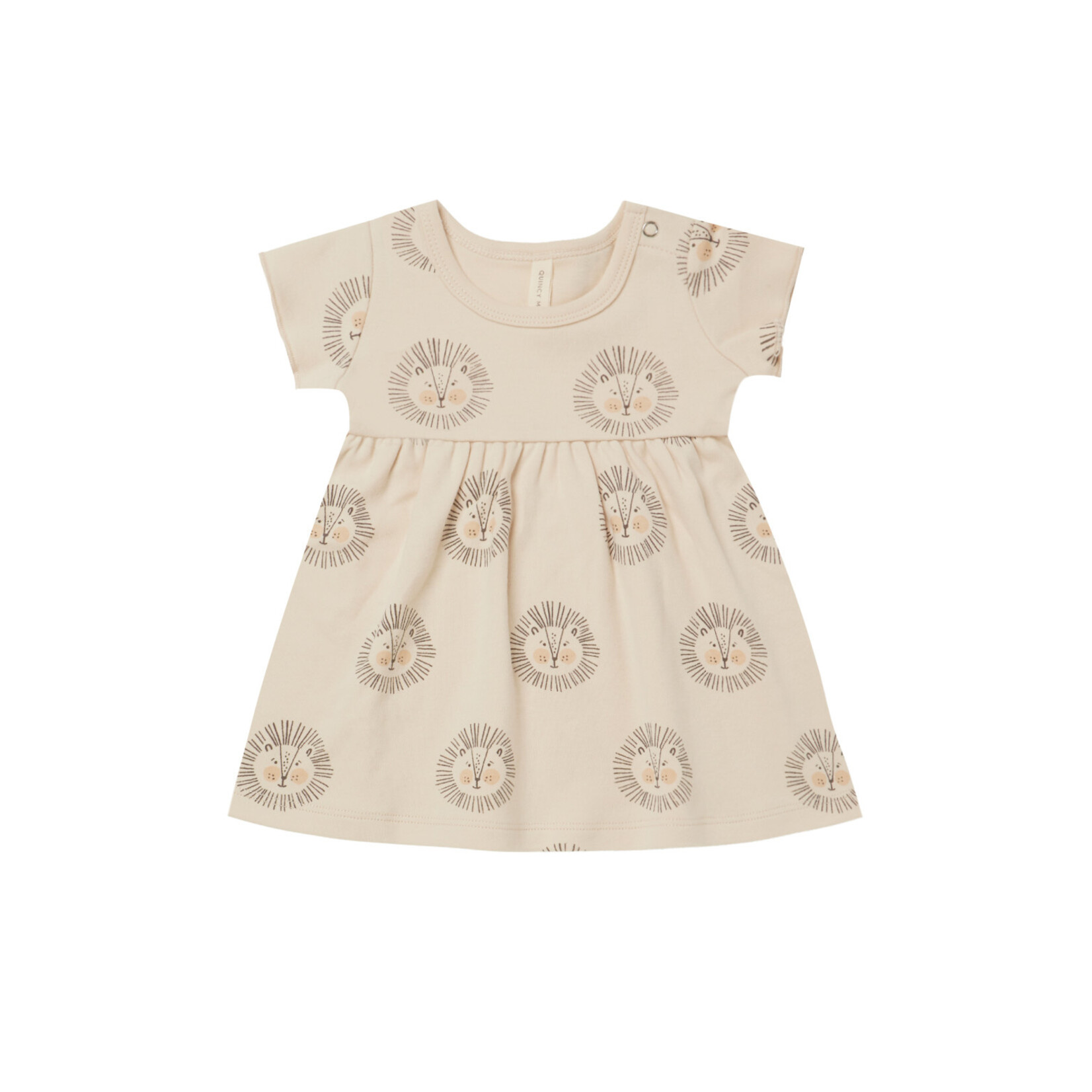 Short-Sleeve Baby Dress | Lions