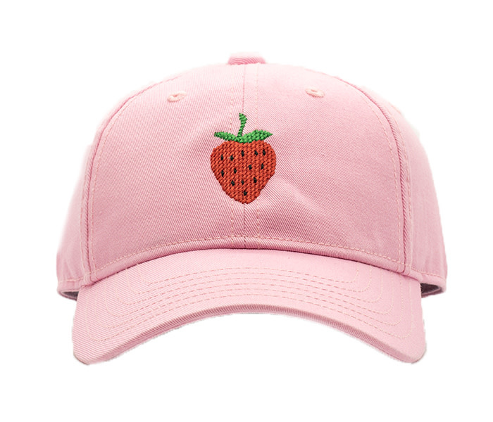 ハット [FASTLE] Strawberry Washed Cap Xiso Ver Strawberry Baseball Cap Adjustable Golf Dad Hat