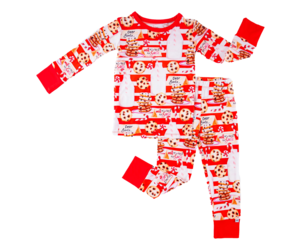 2pc Long Sleeve Pajama Set - Rad 2T | Copper Pearl