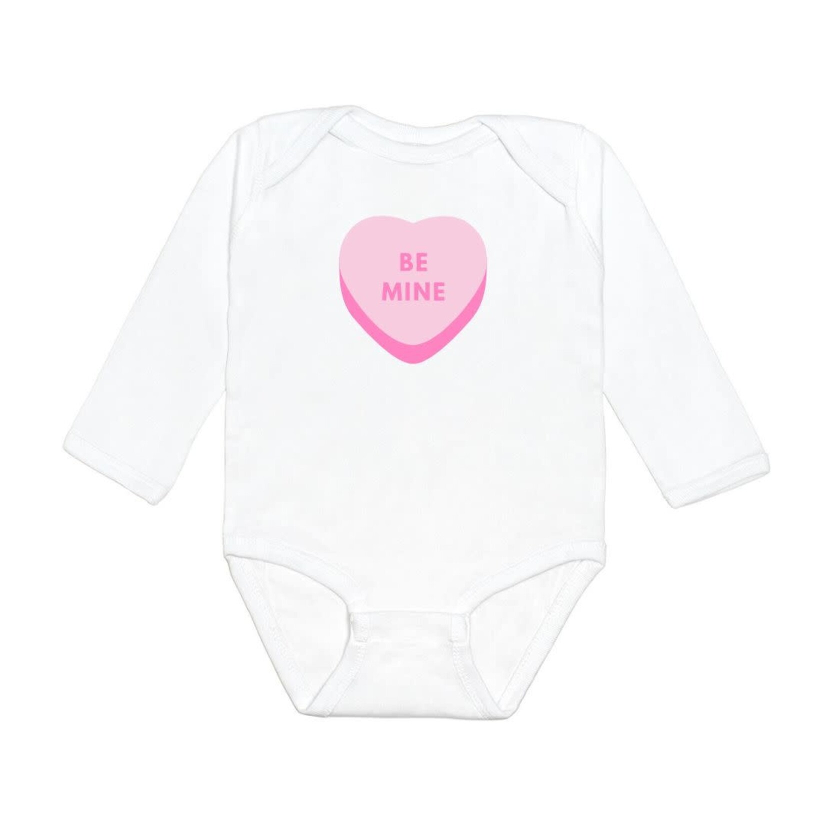 Sweet Wink Be Mine Long Sleeve Bodysuit