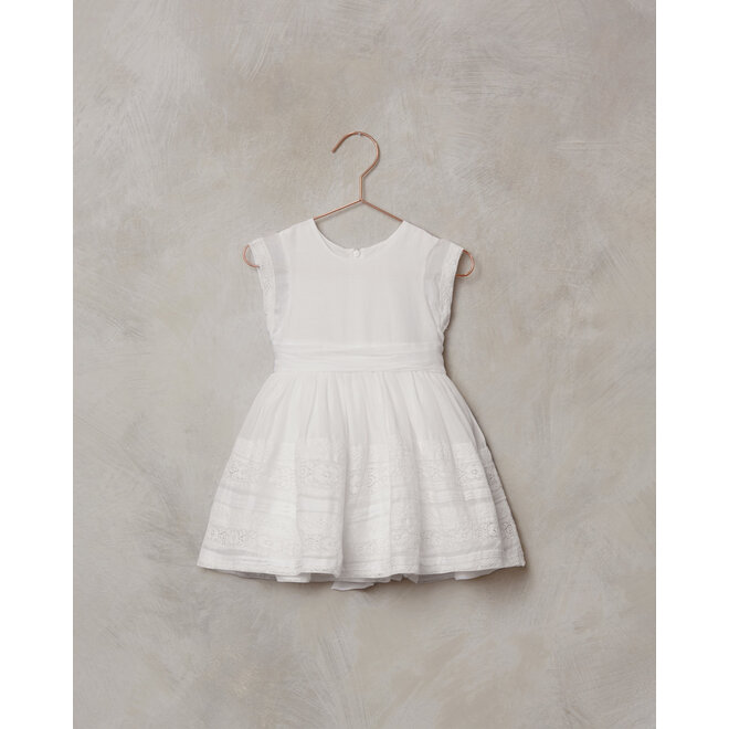 dahlia dress | white