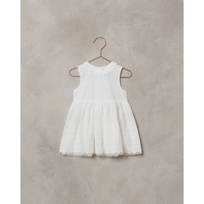 georgia dress | white