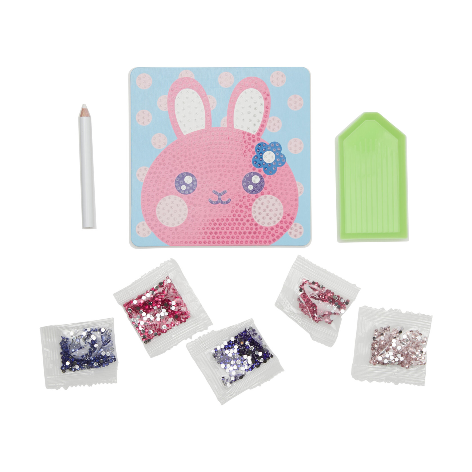 Razzle Dazzle D.IY. Mini Gem Art Kit: Bouncy Bunny