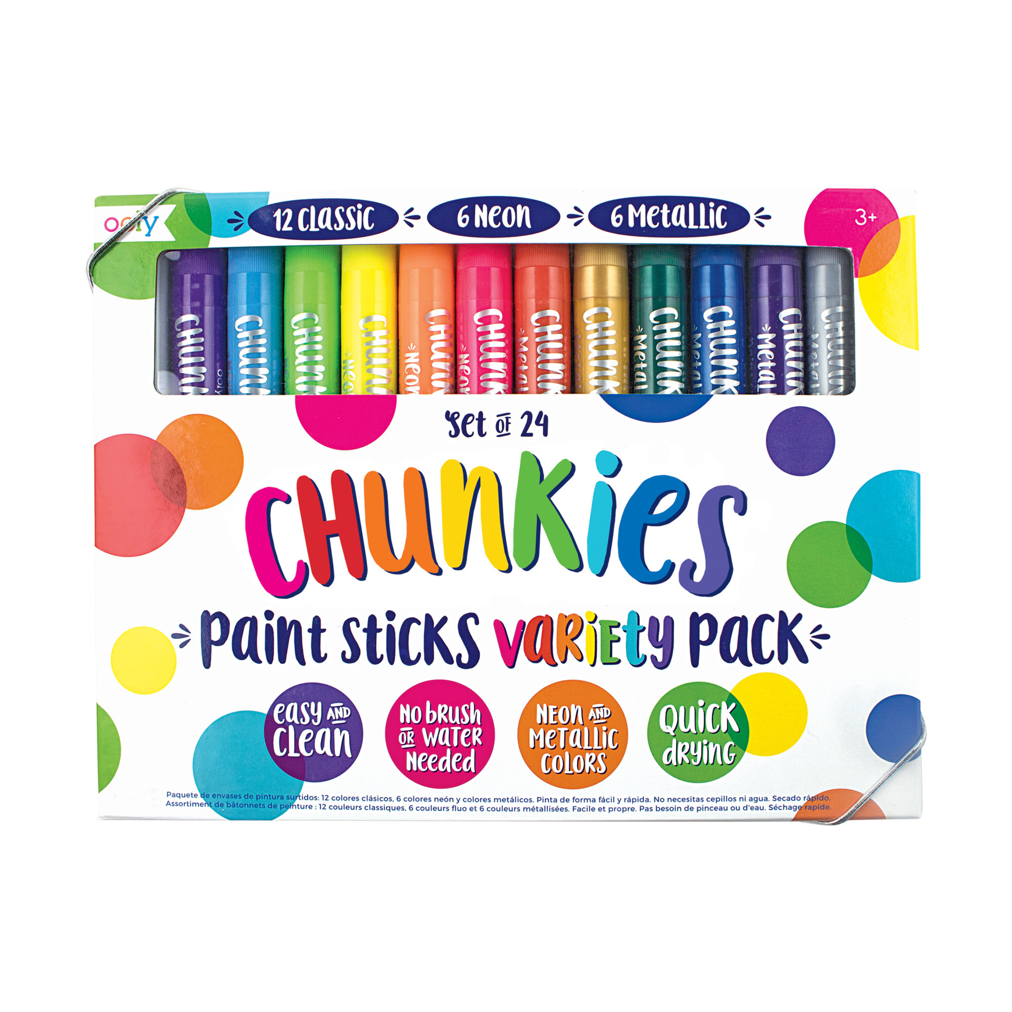 Chunkies Paint Sticks - Variety Pack (Set of 24)