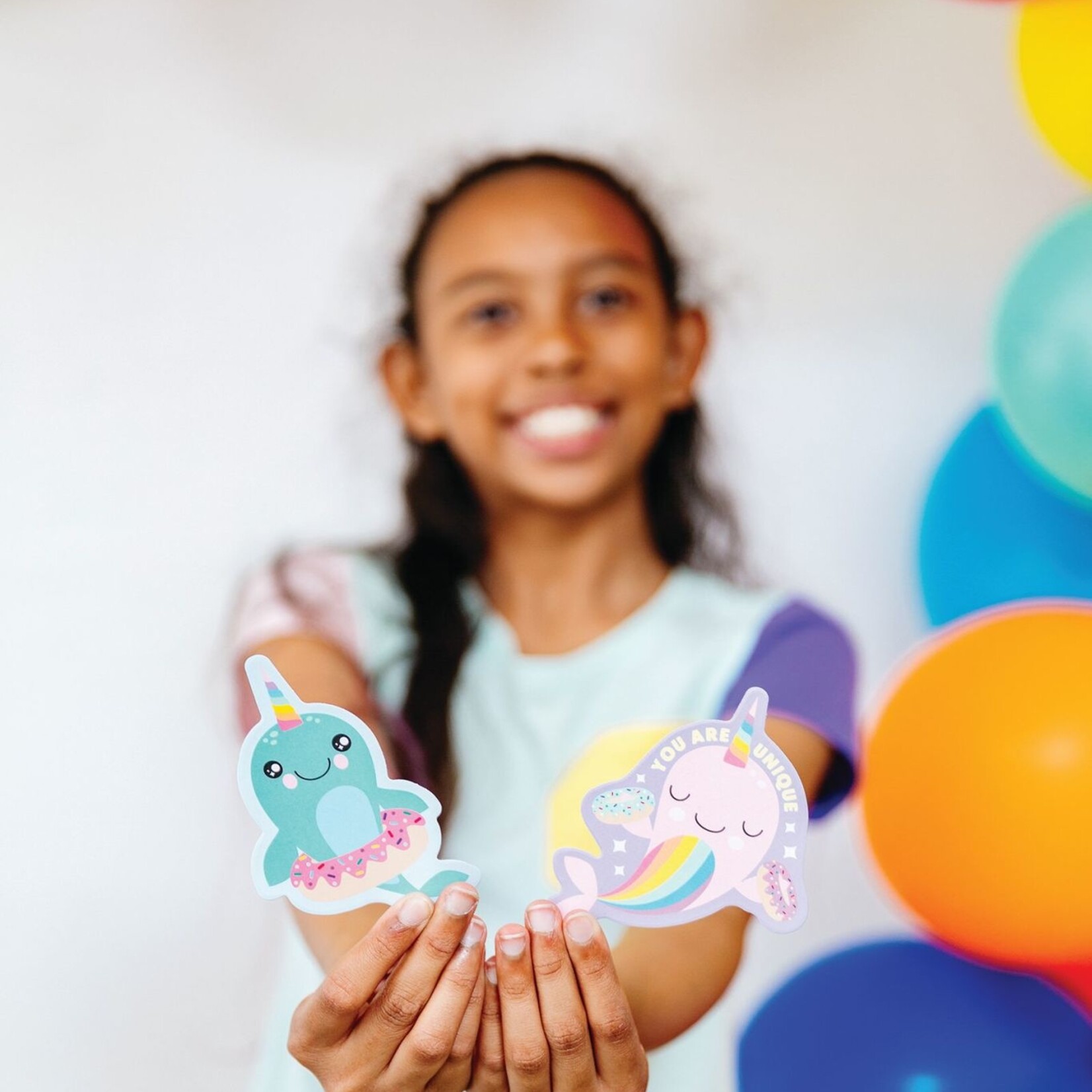 Scented Scratch Stickers: Nom Nom Narwhals