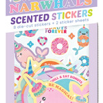 Scented Scratch Stickers: Nom Nom Narwhals