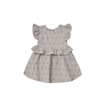Rylee + Cru brielle dress || geo embroidery