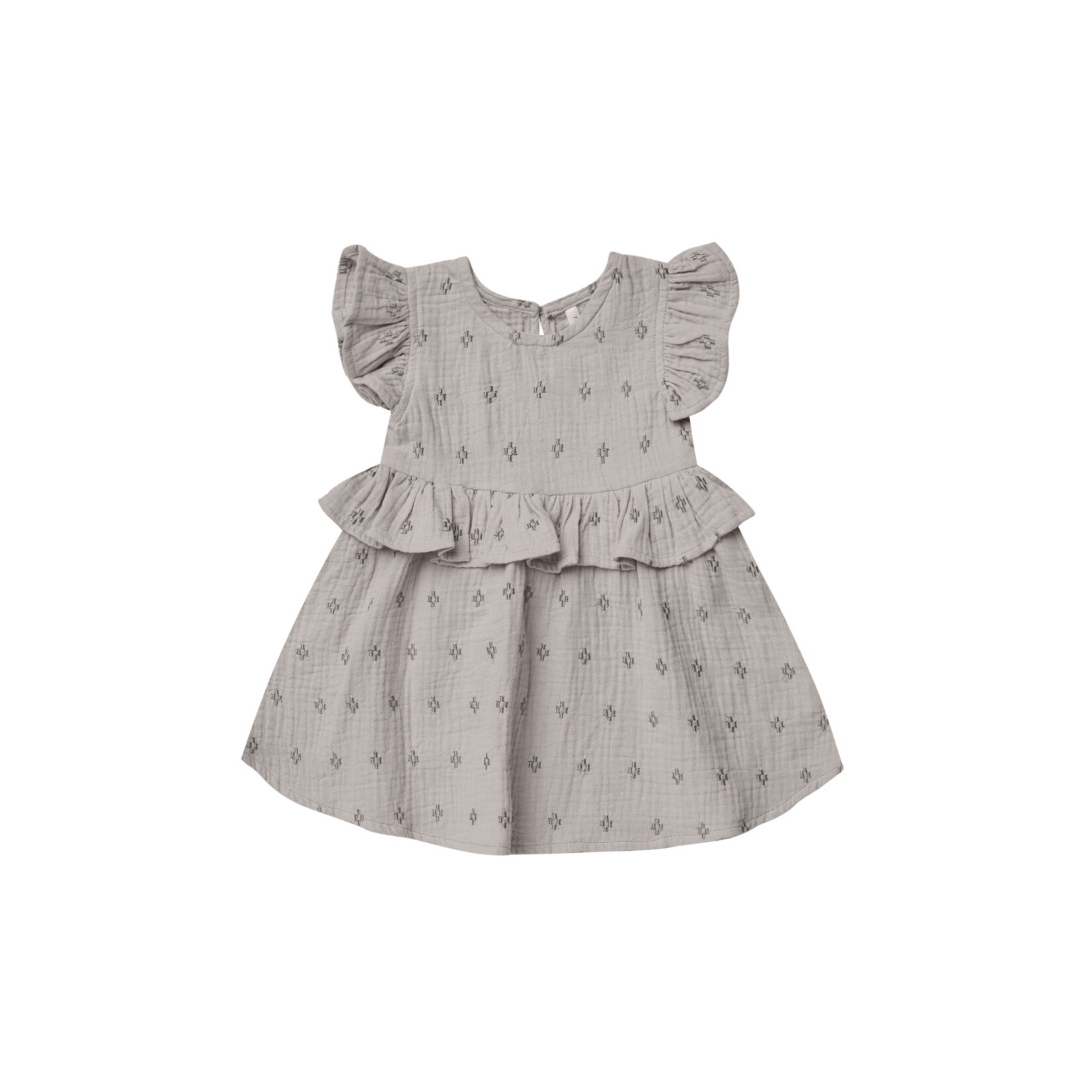 Rylee + Cru brielle dress || geo embroidery
