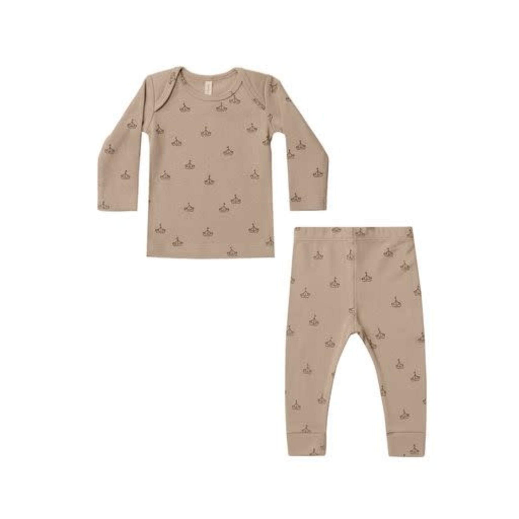 long sleeve tee and legging set | boats