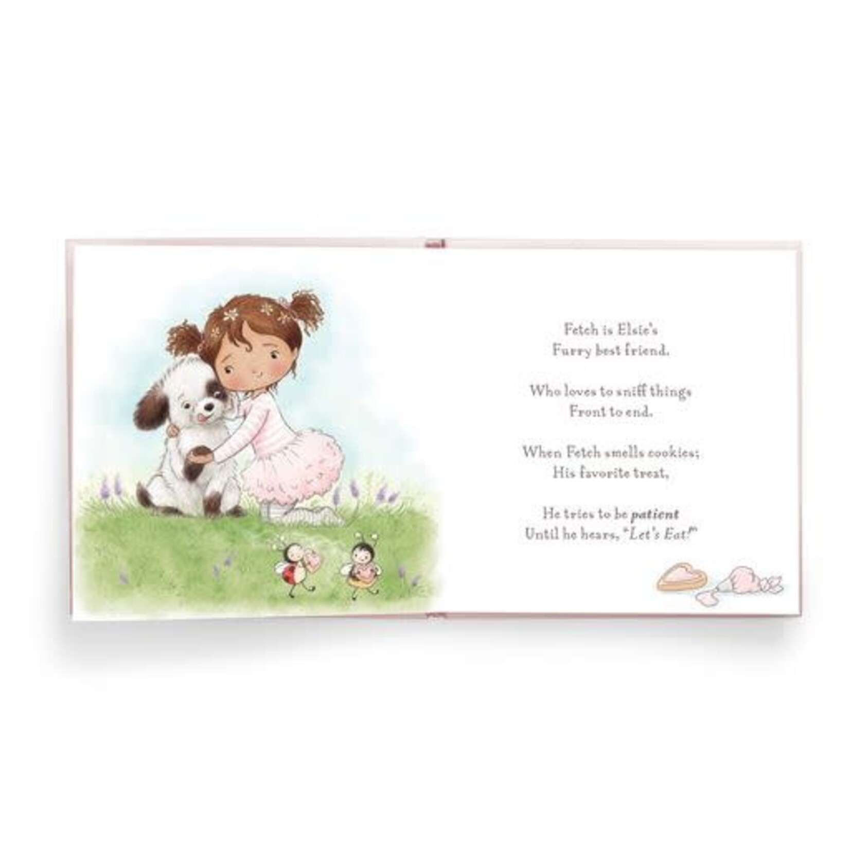 A Pretty Girl Board Book - Brown Hair