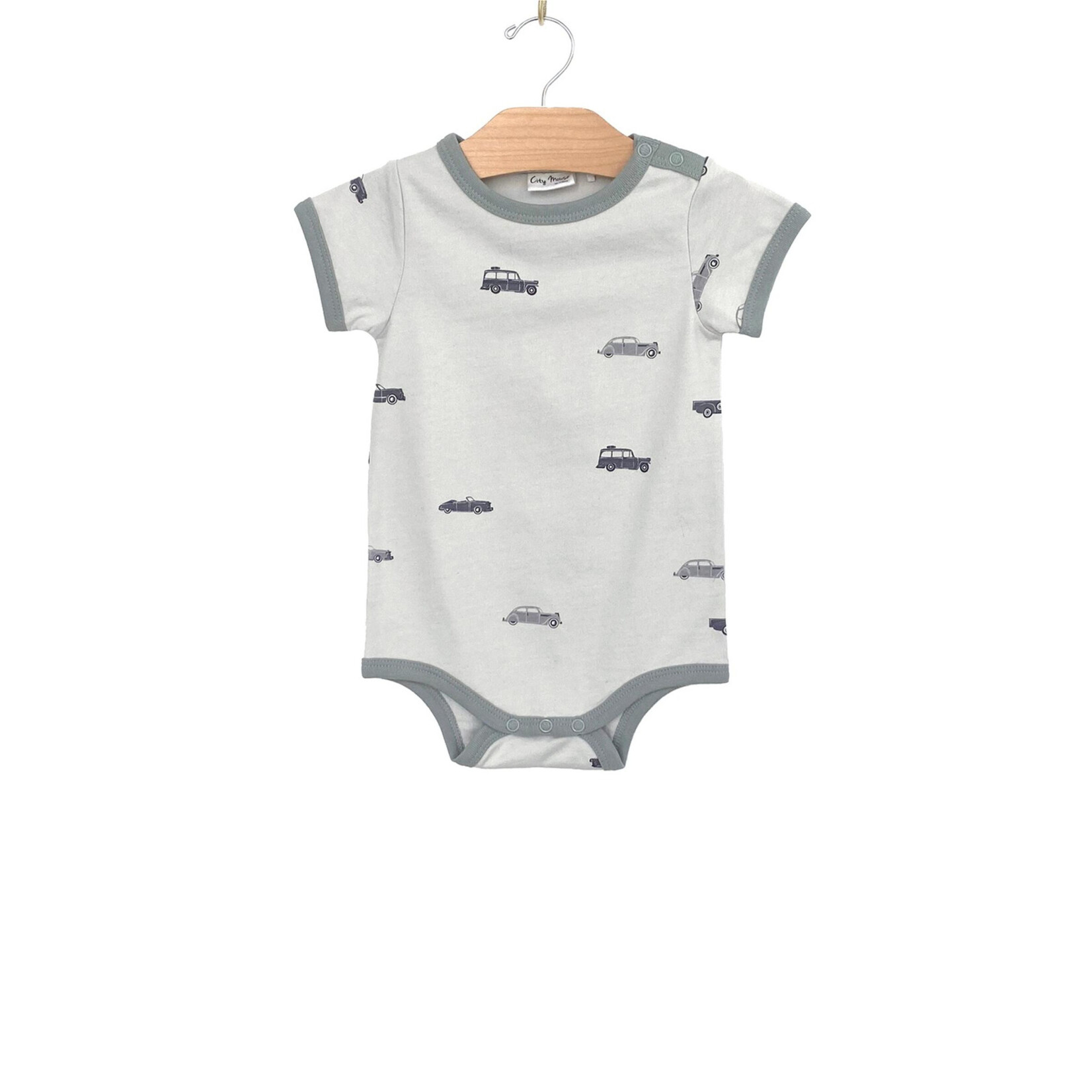 City Mouse Bodysuit - Combed Jersey - Cars