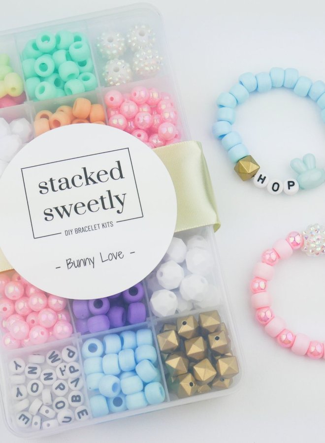 Bunny Love DIY Stretchy Bracelet Craft