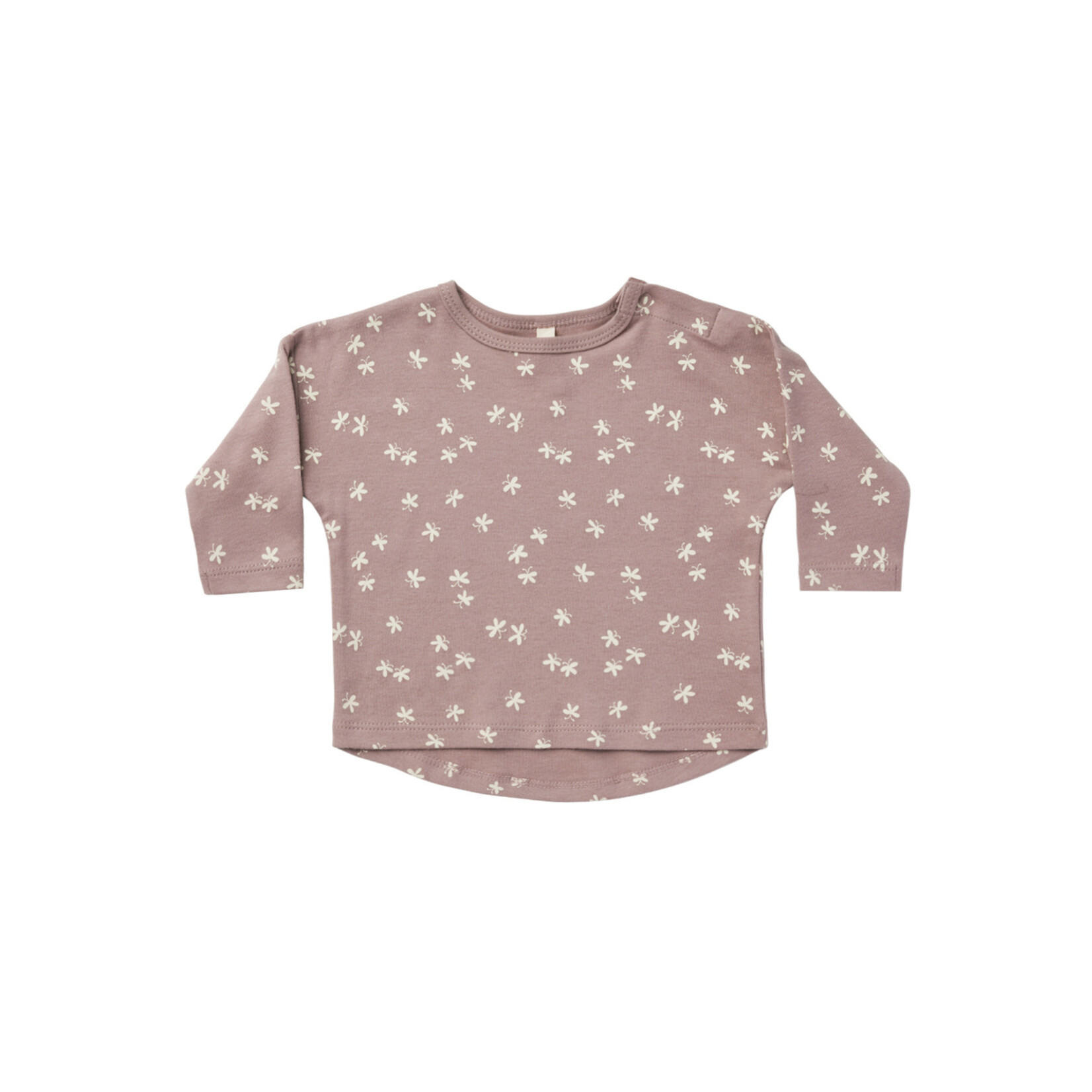 long sleeve tee | butterflies