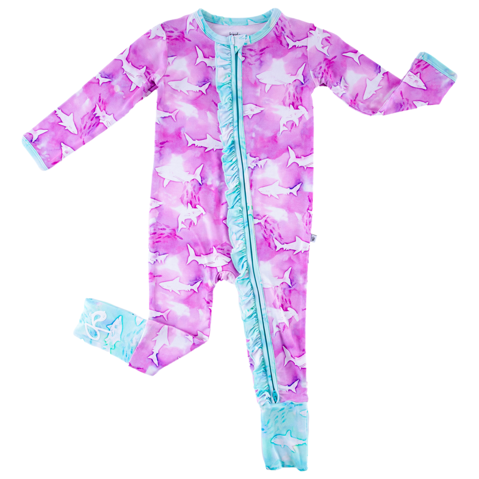 Birdie Bean Bondie Ruffle-Zip Convertible Romper