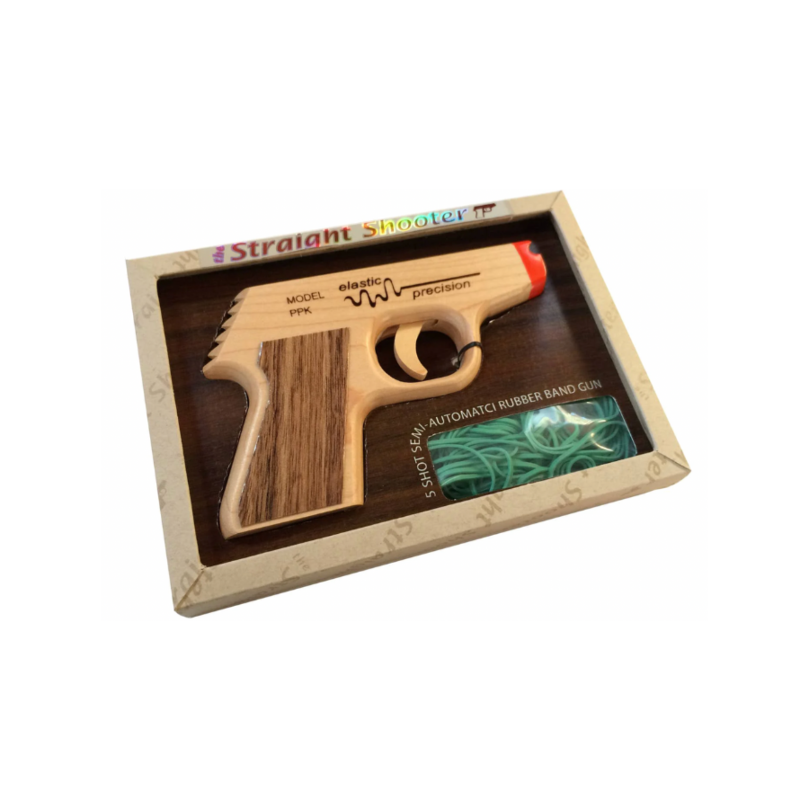 Elastic Precision Model PPK Rubber Band Gun