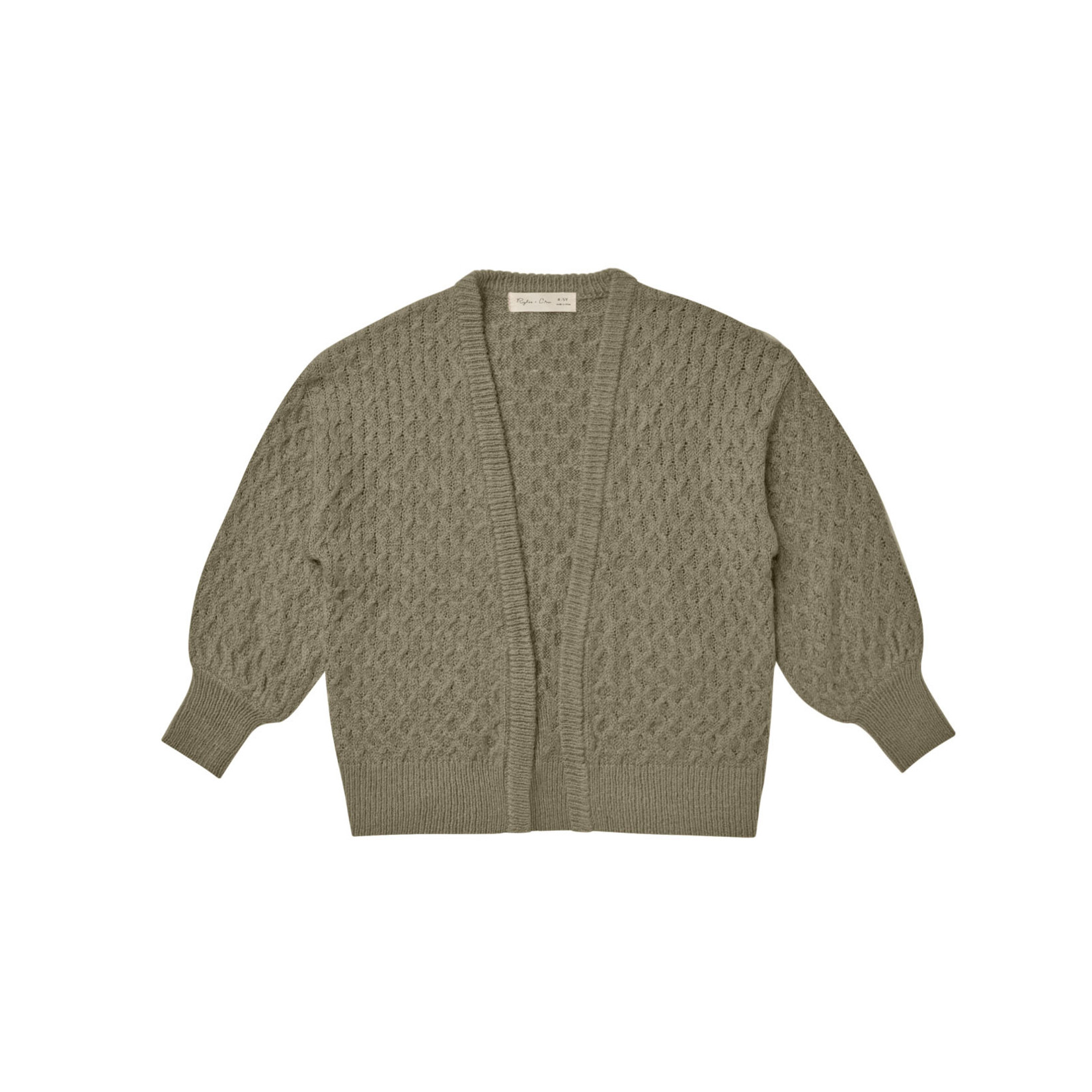 Rylee + Cru gretel cardigan || fern