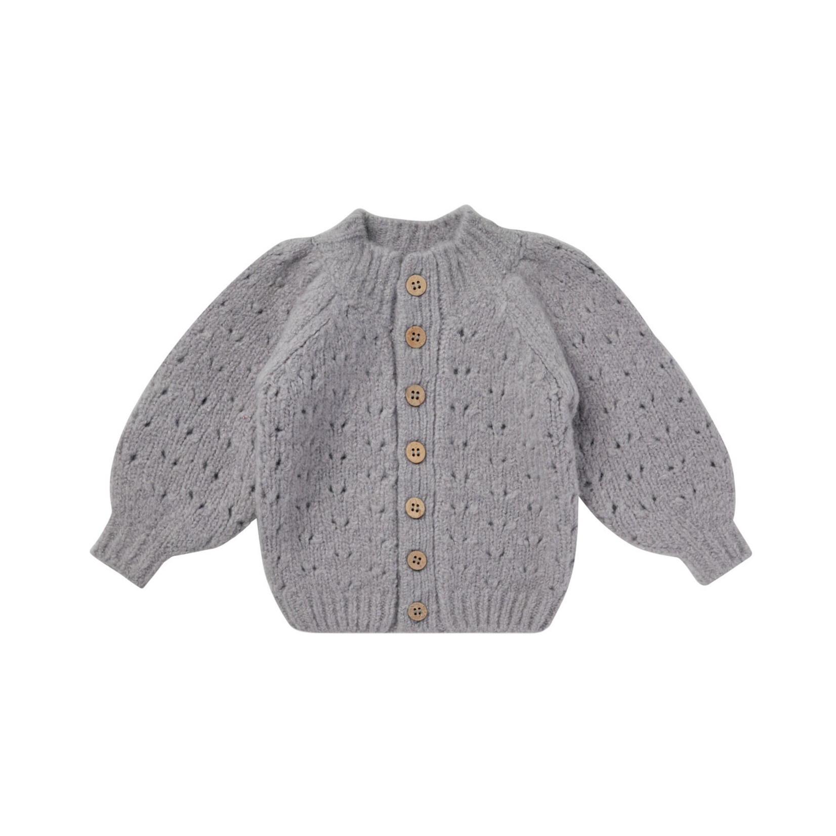 Rylee + Cru tulip cardigan || french blue