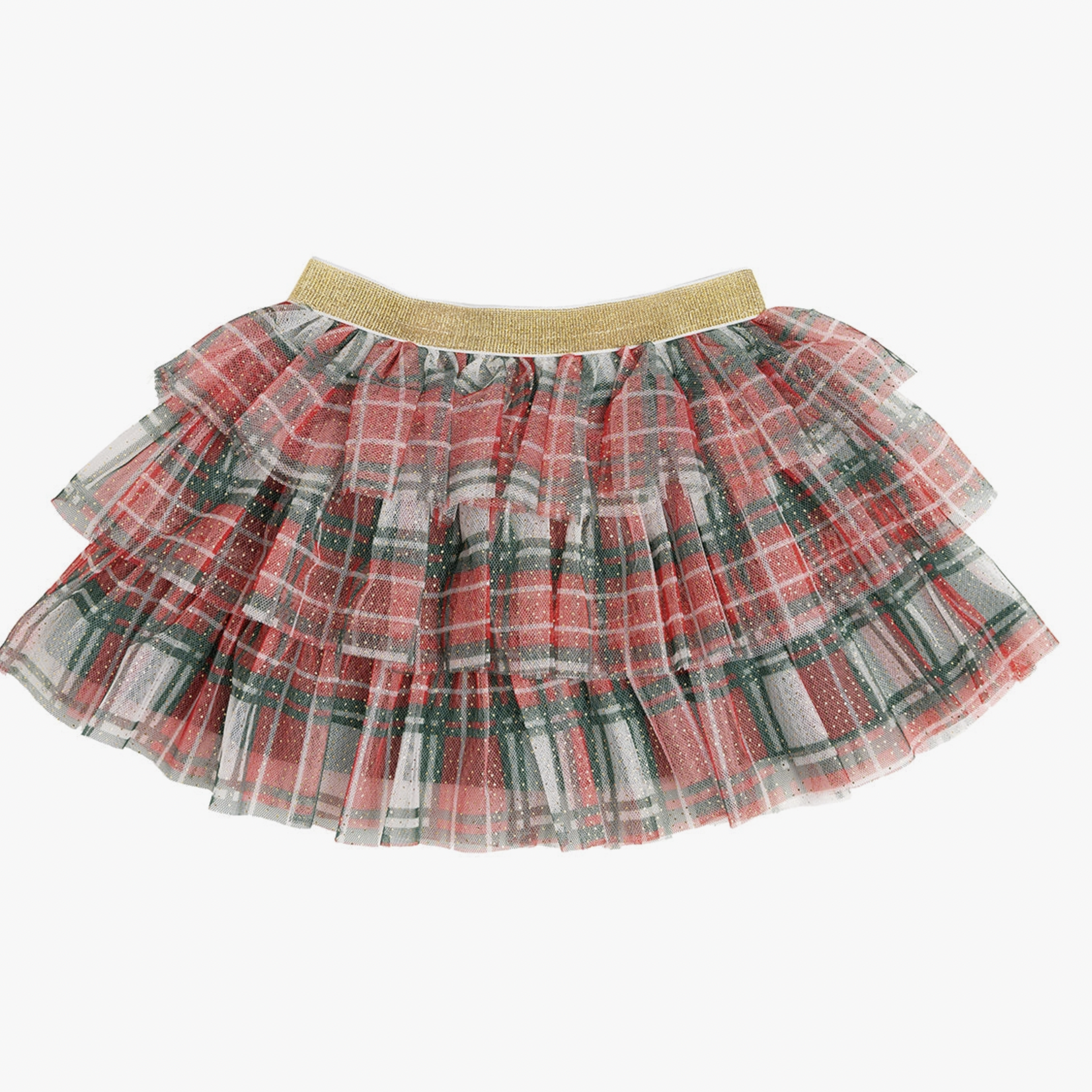 Sweet Wink Christmas Plaid Tiered Tutu * FINAL SALE - HOLIDAY*