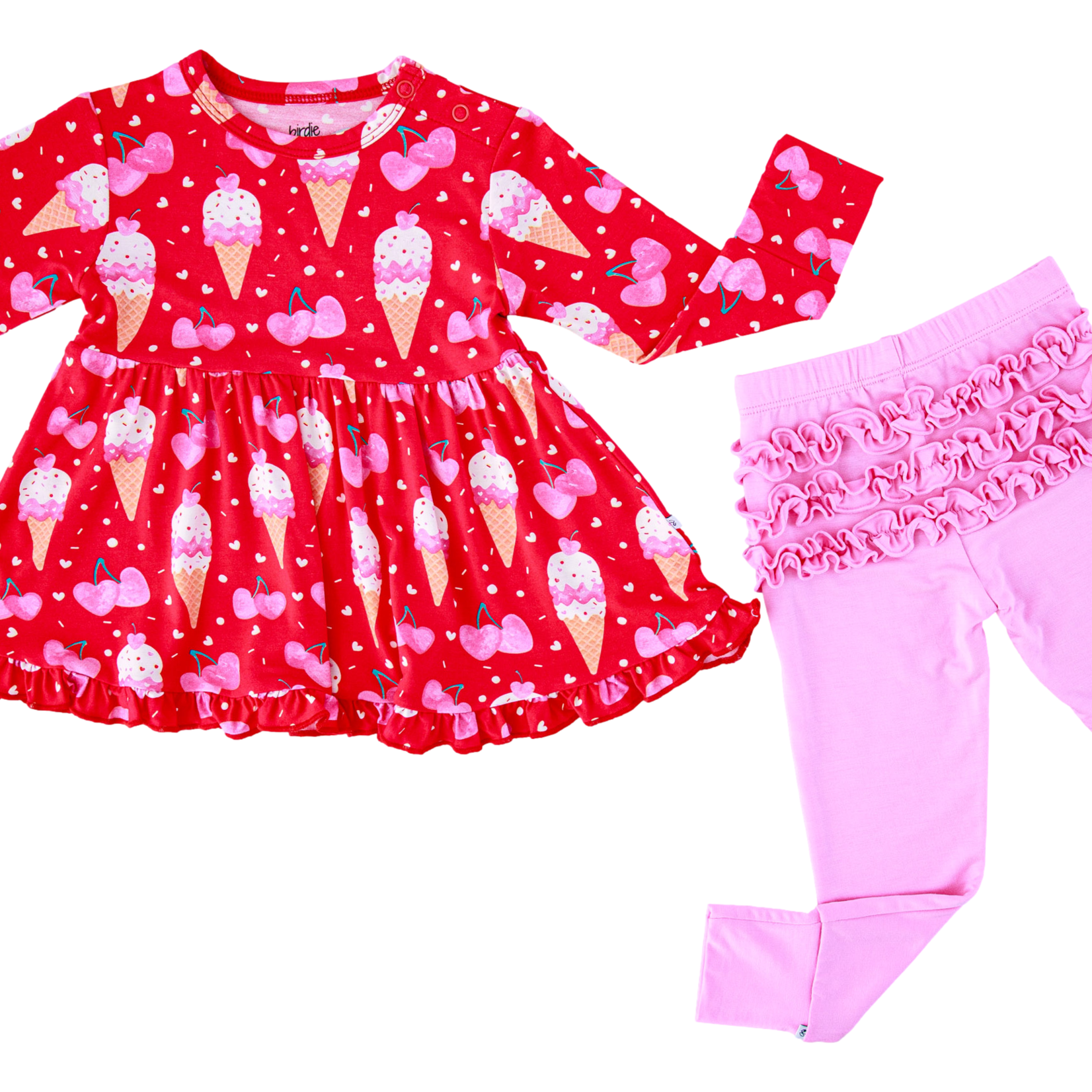 Birdie Bean Maddie Birdie Peplum Set *FINAL SALE - HOLIDAY ITEM*