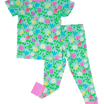 Birdie Bean Blossom 2-Piece Pajamas *FINAL SALE - HOLIDAY ITEM*