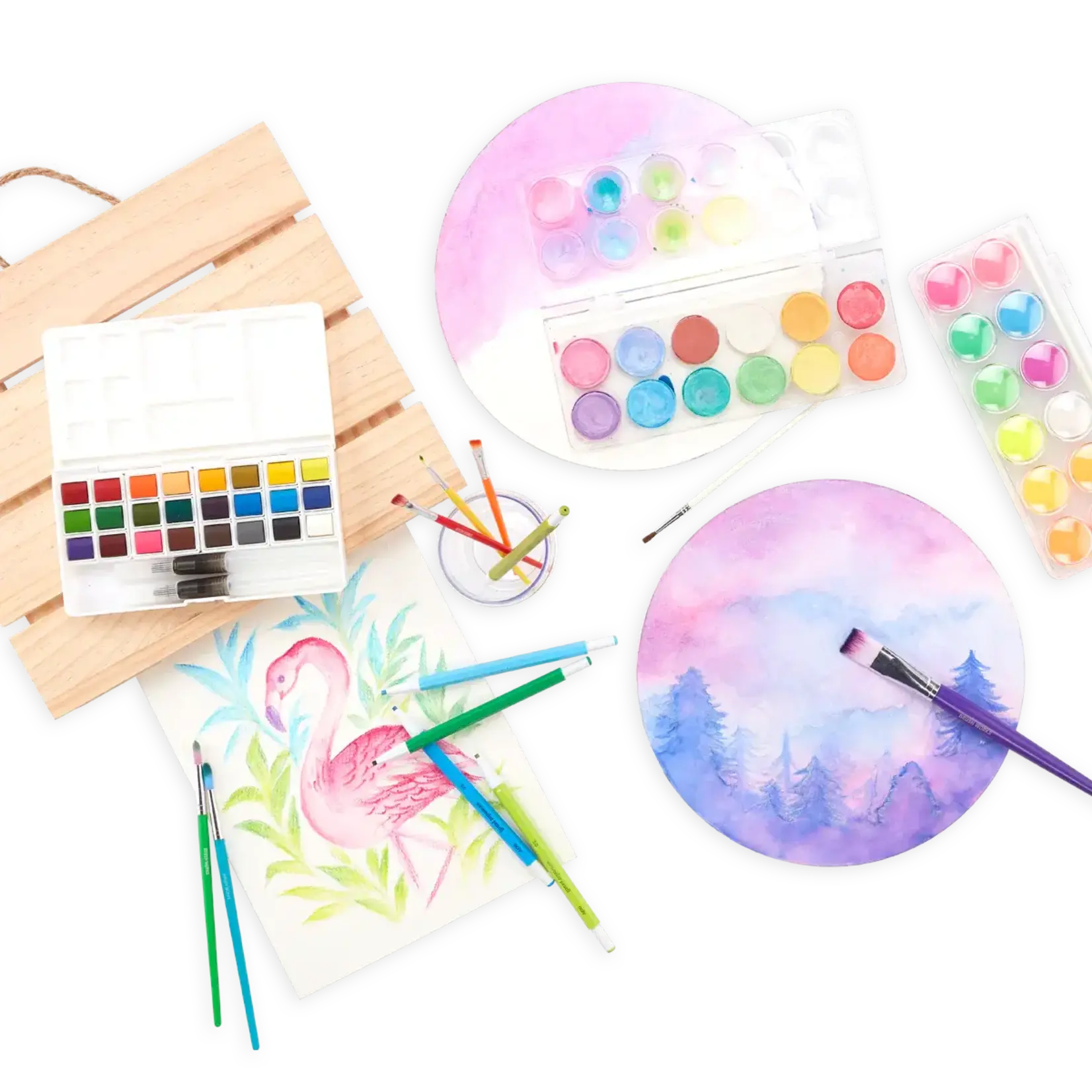 Chroma Blends Circular Watercolor Paper Pad (10" Diameter)