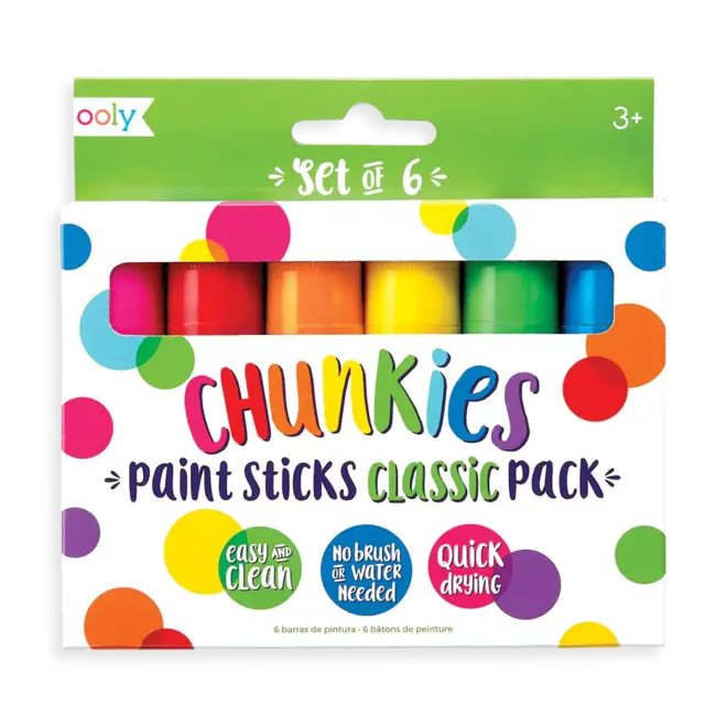 Chunkies Paint Sticks Classic 6 Pack (Set of 6)