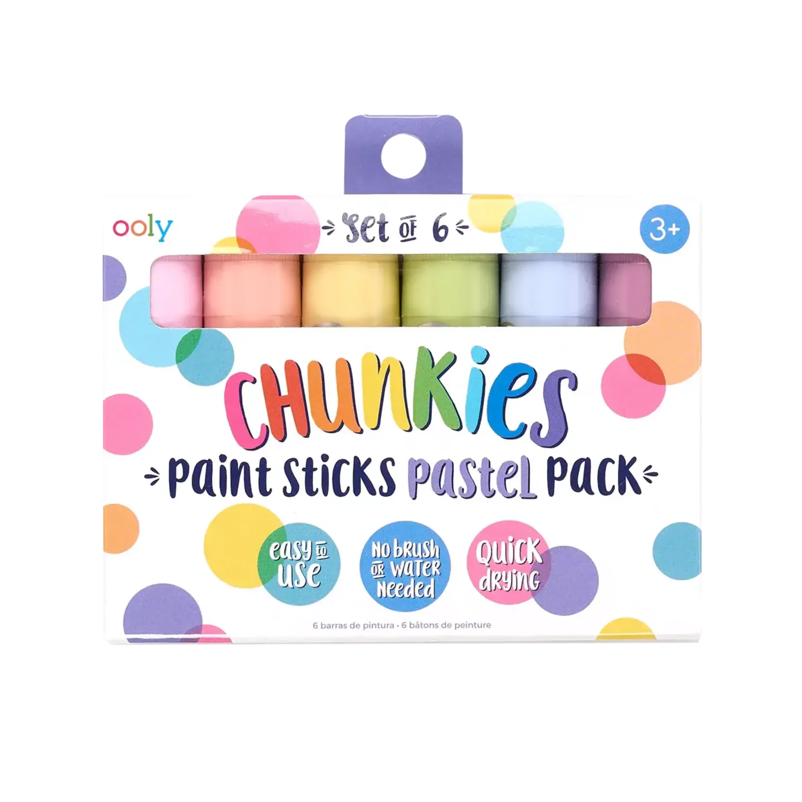 Chunkies Paint Sticks: Pastel - Set of 6