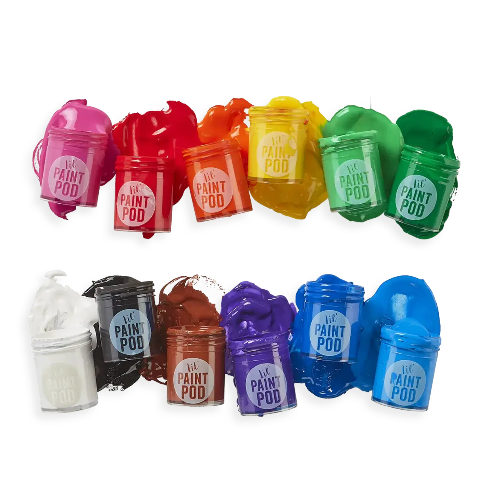 Lil' Paint Pods Poster Paints - Classic Colors (13 PC Set)