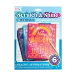 Scratch & Shine Scratch Cards - Amazing Affirmations (7 Pcs)