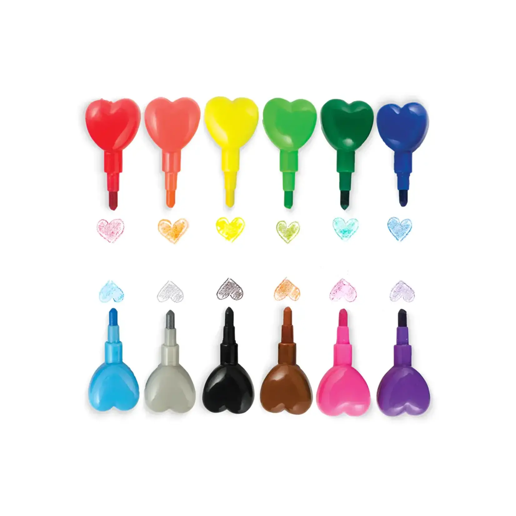 Heart to Heart Stacking Crayon