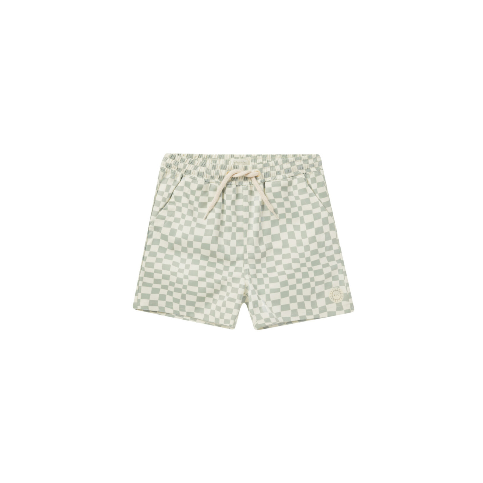Rylee + Cru boardshort || seafoam check