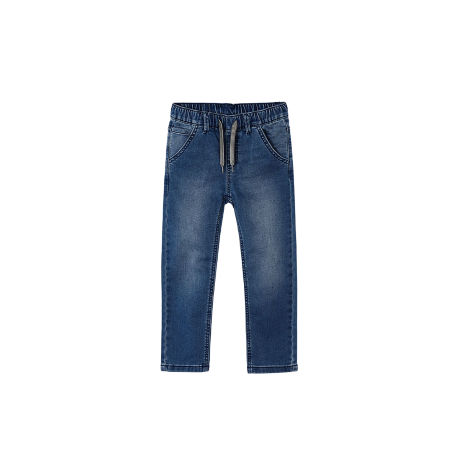 Medium Soft denim jogger pants
