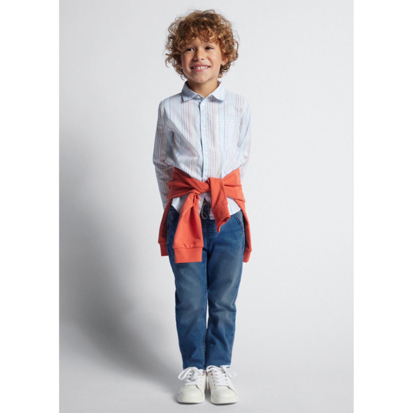 Medium Soft denim jogger pants