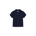 Short Sleeve Polo || Navy