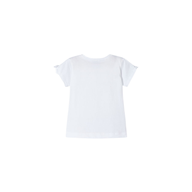 Short Sleeve Top || White Orchid