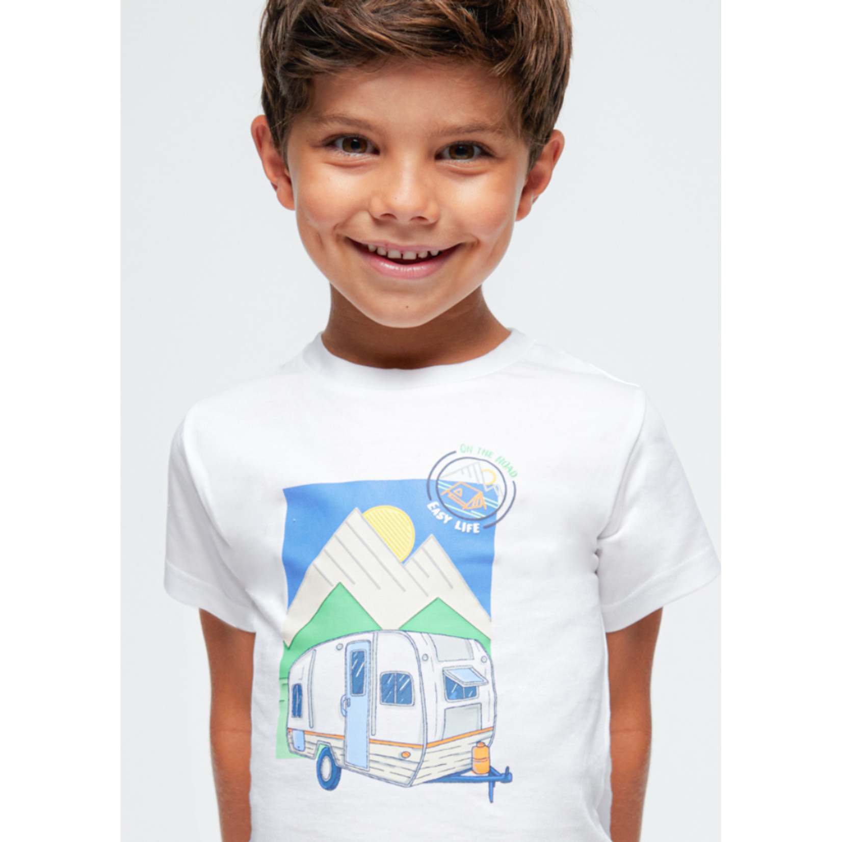 White S/s van tshirt
