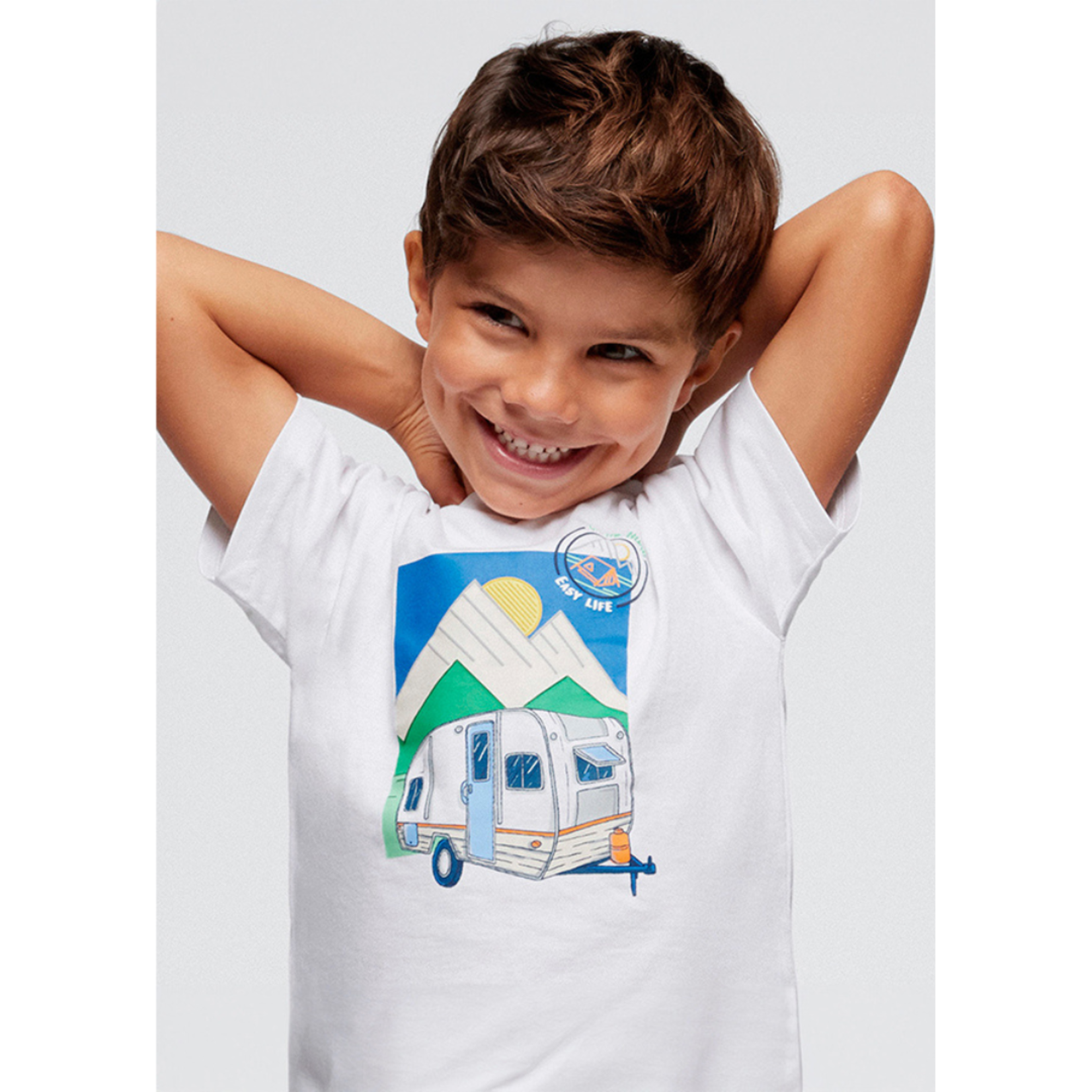 White S/s van tshirt
