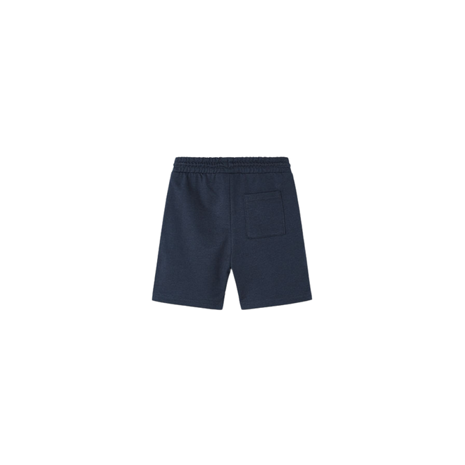 Knit Bermuda Shorts || Navy