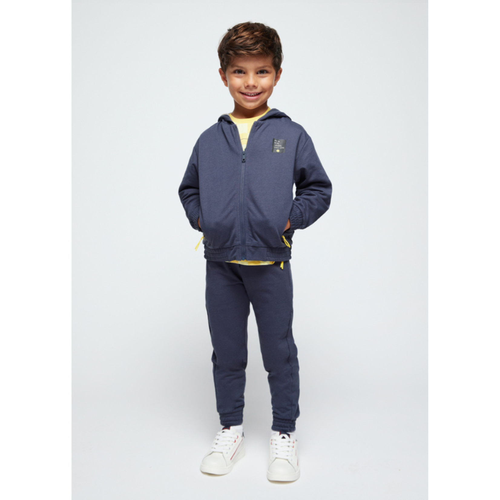 Zip Up Hoodie Navy
