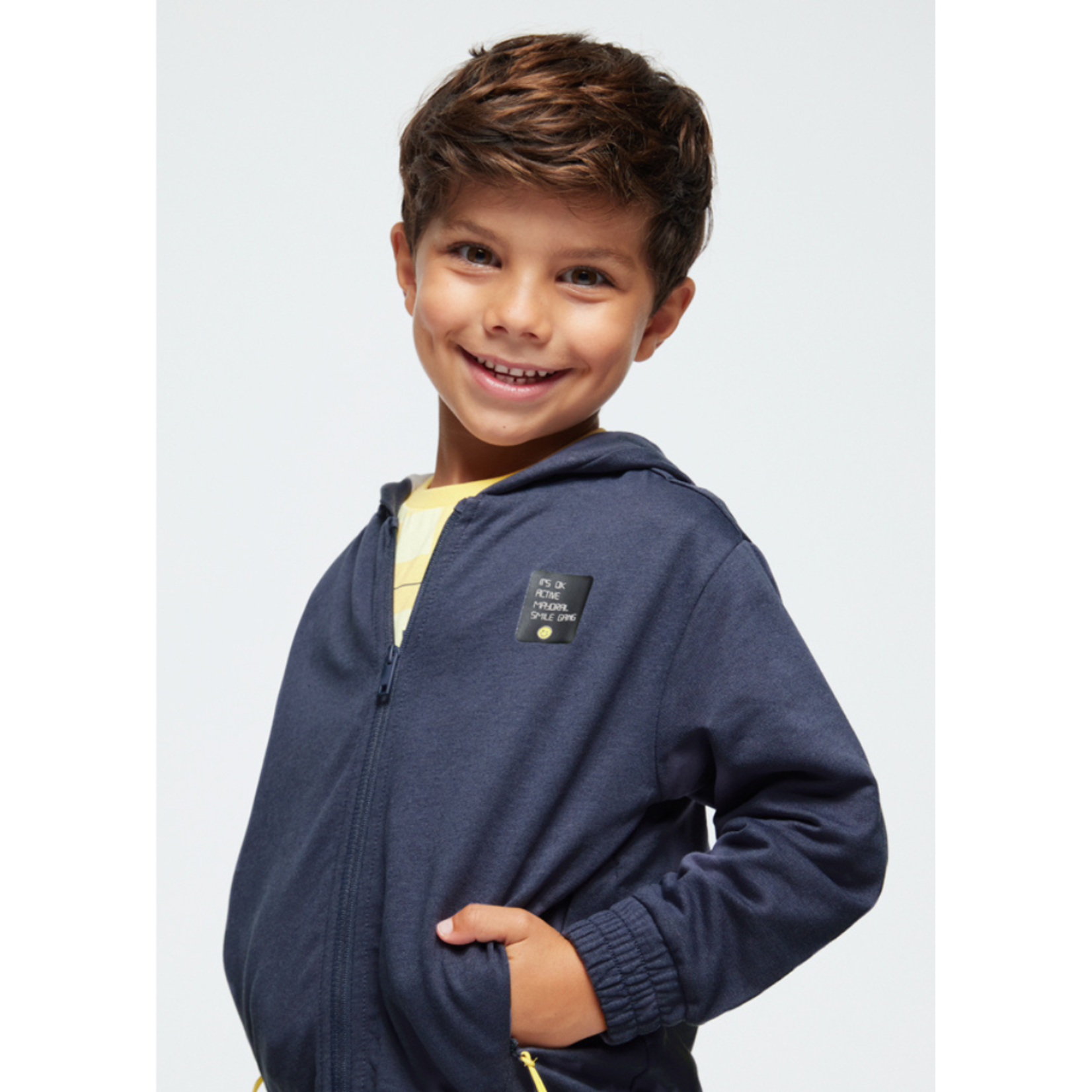 Zip Up Hoodie Navy