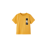 Pique S/S Nautical Patch T-Shirt || Golden