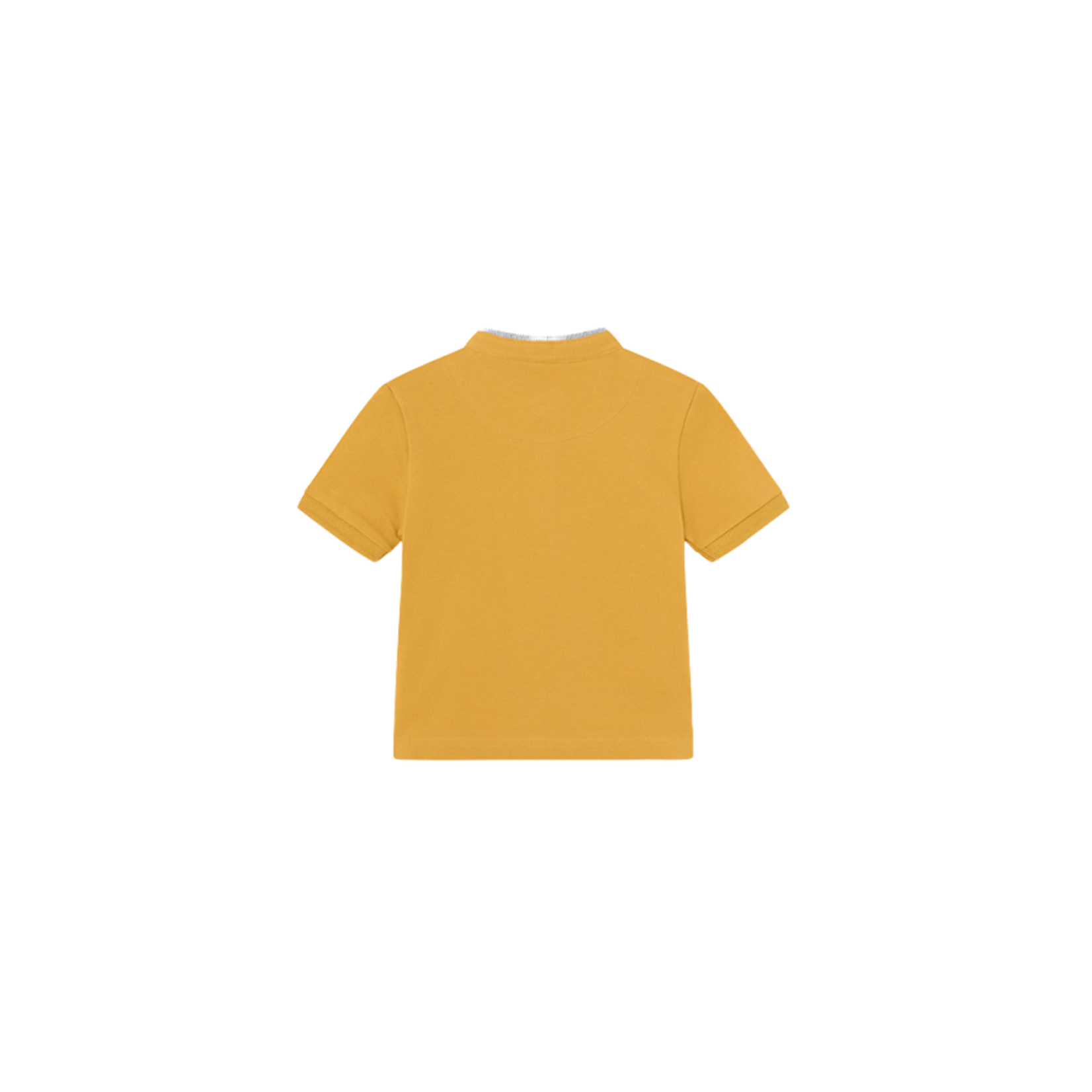 Collarless Polo || Golden