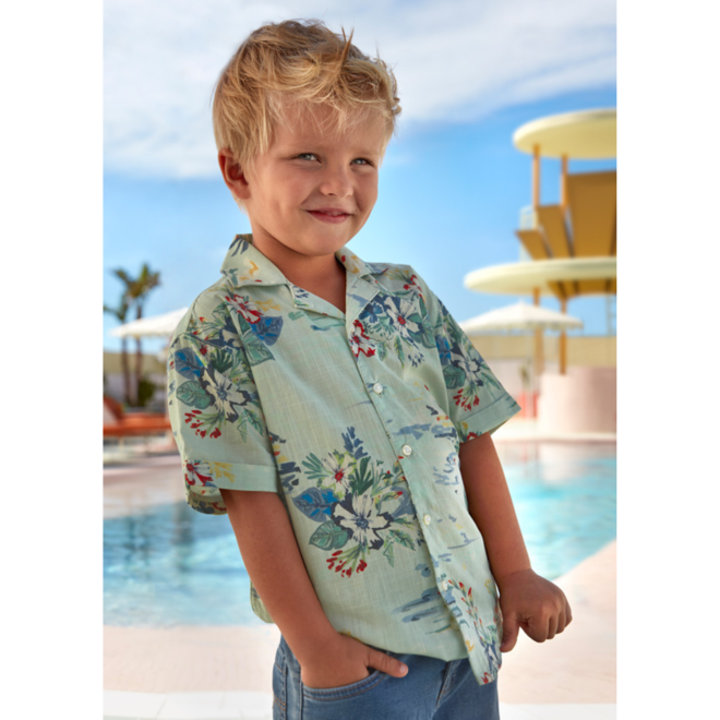 Hawaiian S/S Buttondown Shirt || Botanic