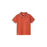 Short Sleve Polo || Chili Orange