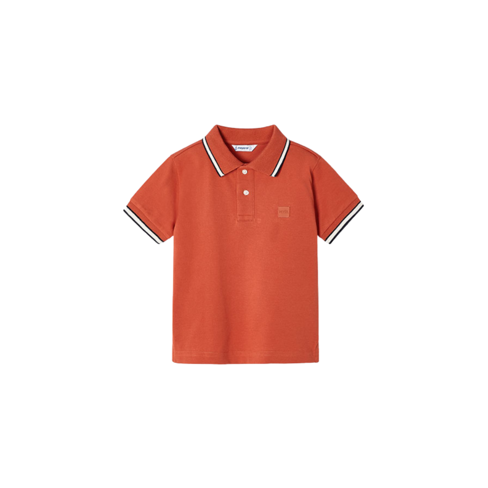 Short Sleve Polo || Chili Orange